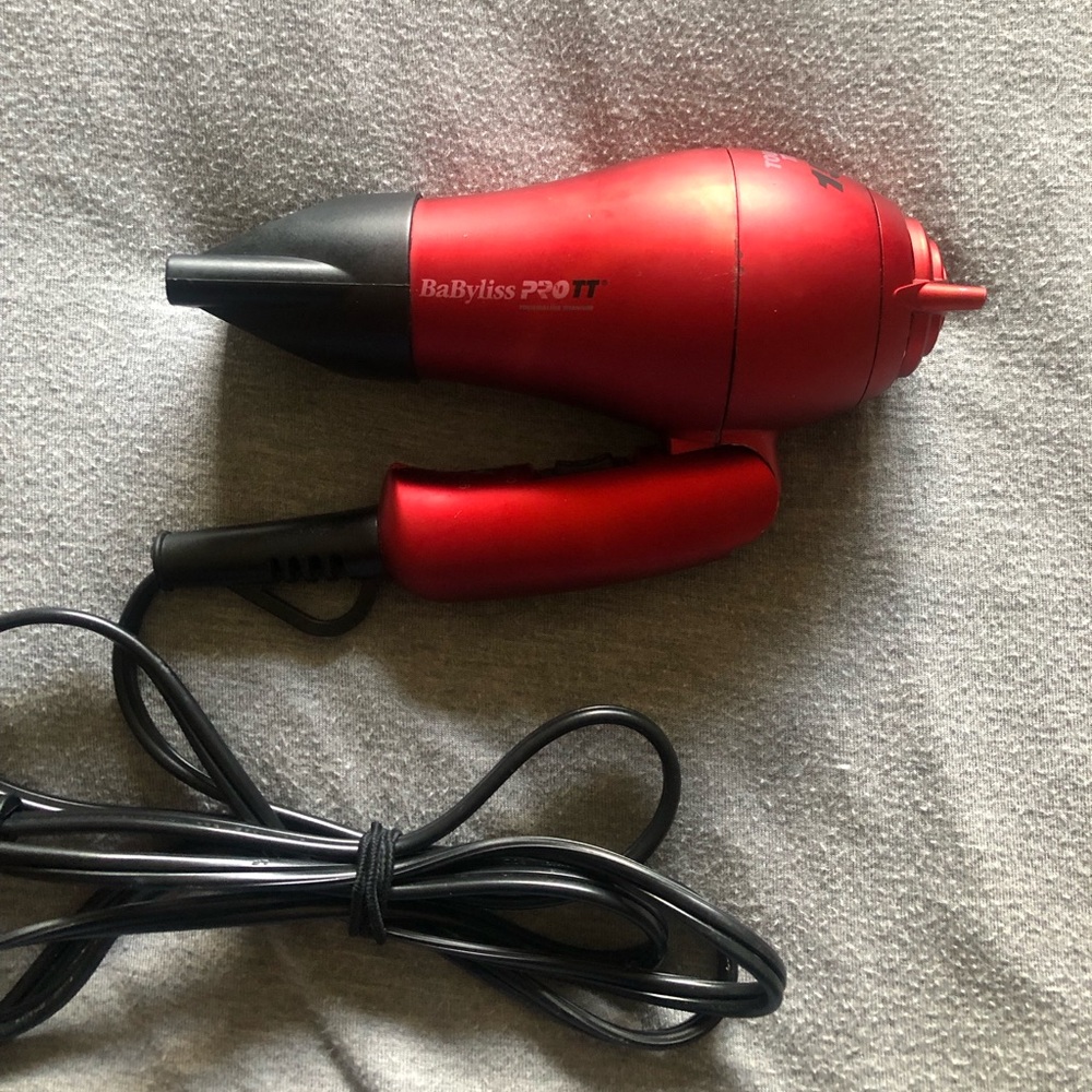 Baby Bliss Pro Tourmaline Titanium MINI Travel Hair Dryer